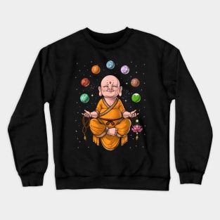 Baby Buddha Meditation Crewneck Sweatshirt